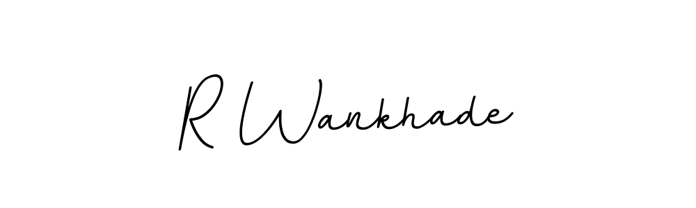 Here are the top 10 professional signature styles for the name R Wankhade. These are the best autograph styles you can use for your name. R Wankhade signature style 11 images and pictures png