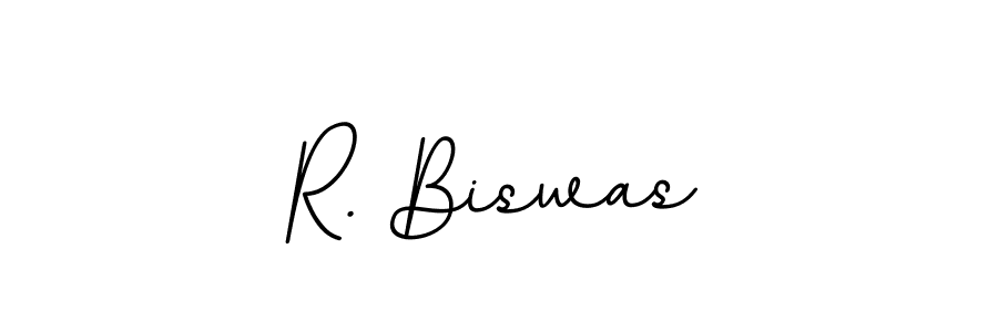 Make a beautiful signature design for name R. Biswas. With this signature (BallpointsItalic-DORy9) style, you can create a handwritten signature for free. R. Biswas signature style 11 images and pictures png