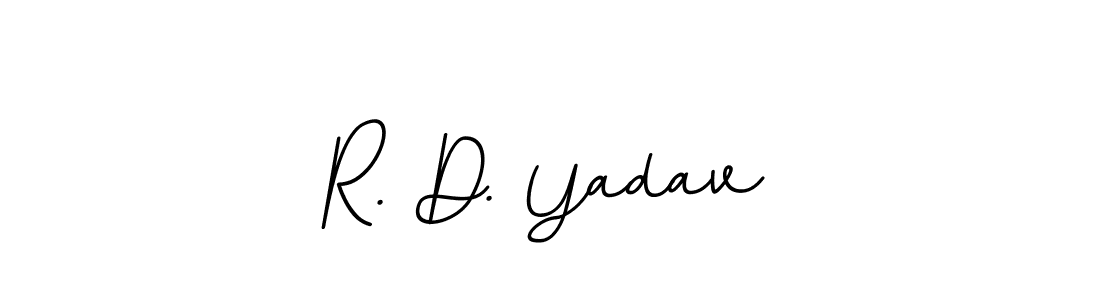 Make a beautiful signature design for name R. D. Yadav. Use this online signature maker to create a handwritten signature for free. R. D. Yadav signature style 11 images and pictures png