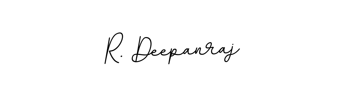 The best way (BallpointsItalic-DORy9) to make a short signature is to pick only two or three words in your name. The name R. Deepanraj include a total of six letters. For converting this name. R. Deepanraj signature style 11 images and pictures png