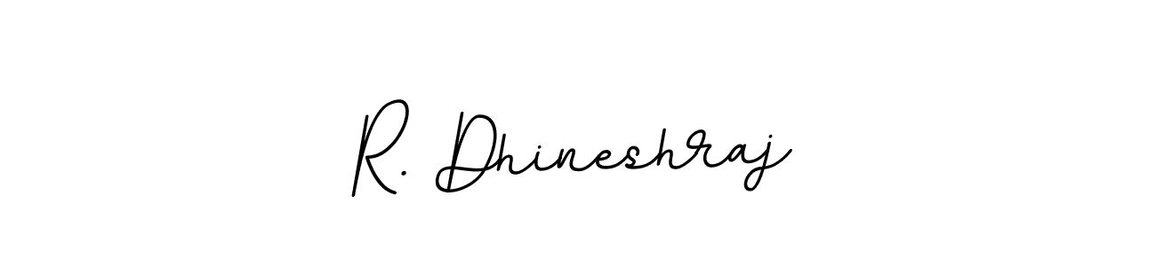 Also we have R. Dhineshraj name is the best signature style. Create professional handwritten signature collection using BallpointsItalic-DORy9 autograph style. R. Dhineshraj signature style 11 images and pictures png