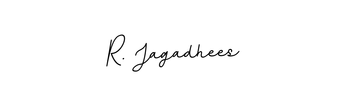 Similarly BallpointsItalic-DORy9 is the best handwritten signature design. Signature creator online .You can use it as an online autograph creator for name R. Jagadhees. R. Jagadhees signature style 11 images and pictures png