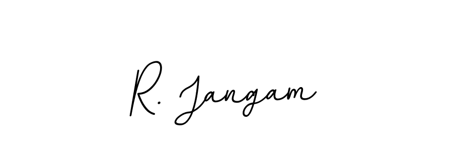 Similarly BallpointsItalic-DORy9 is the best handwritten signature design. Signature creator online .You can use it as an online autograph creator for name R. Jangam. R. Jangam signature style 11 images and pictures png