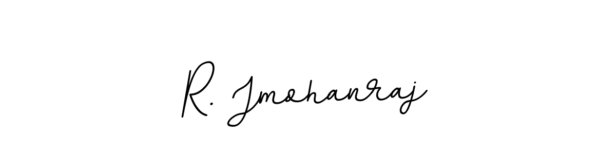 Make a beautiful signature design for name R. Jmohanraj. Use this online signature maker to create a handwritten signature for free. R. Jmohanraj signature style 11 images and pictures png