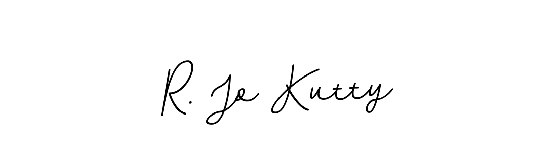 Make a short R. Jo Kutty signature style. Manage your documents anywhere anytime using BallpointsItalic-DORy9. Create and add eSignatures, submit forms, share and send files easily. R. Jo Kutty signature style 11 images and pictures png