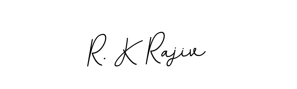 This is the best signature style for the R. K Rajiv name. Also you like these signature font (BallpointsItalic-DORy9). Mix name signature. R. K Rajiv signature style 11 images and pictures png