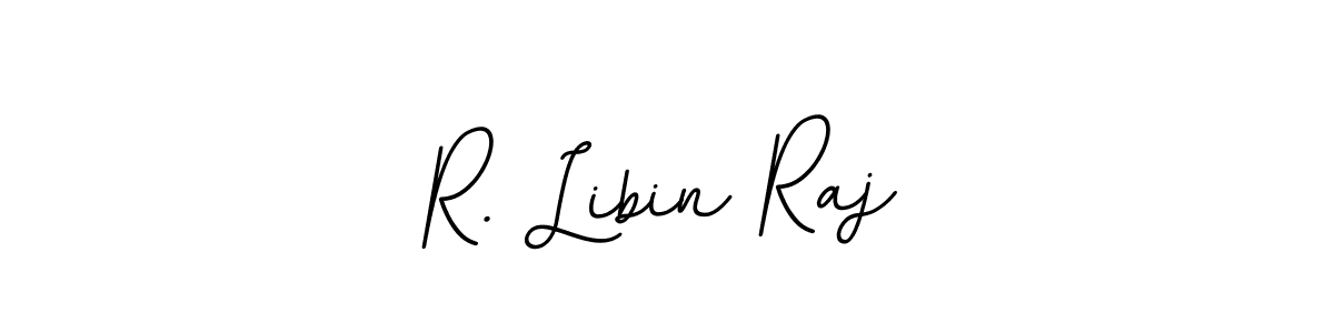 How to Draw R. Libin Raj signature style? BallpointsItalic-DORy9 is a latest design signature styles for name R. Libin Raj. R. Libin Raj signature style 11 images and pictures png