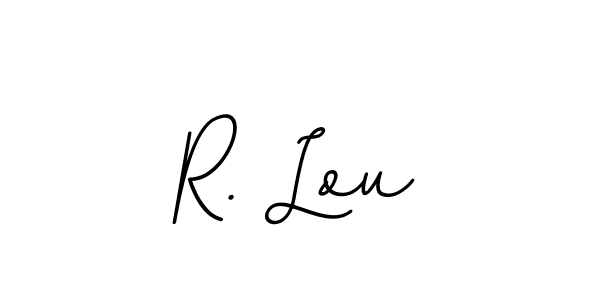 Make a beautiful signature design for name R. Lou. Use this online signature maker to create a handwritten signature for free. R. Lou signature style 11 images and pictures png