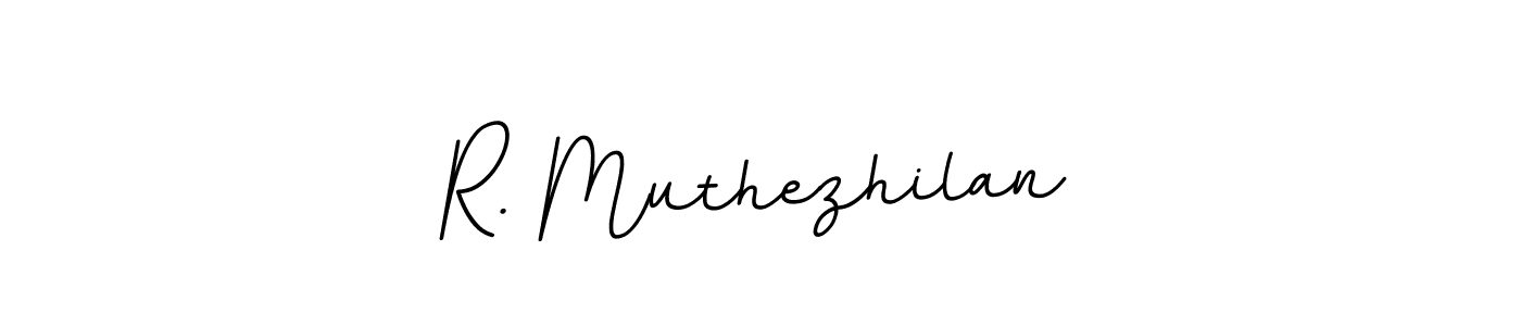 Make a short R. Muthezhilan signature style. Manage your documents anywhere anytime using BallpointsItalic-DORy9. Create and add eSignatures, submit forms, share and send files easily. R. Muthezhilan signature style 11 images and pictures png