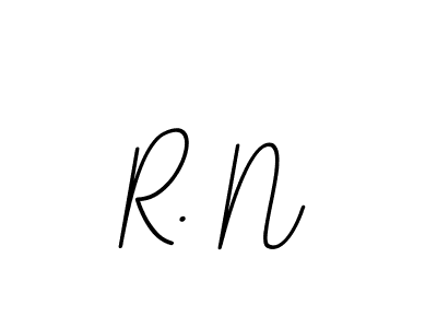 Make a beautiful signature design for name R. N. Use this online signature maker to create a handwritten signature for free. R. N signature style 11 images and pictures png