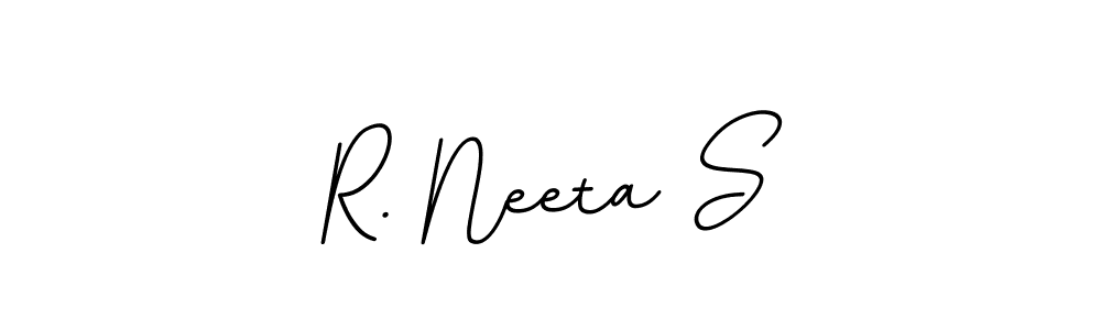 It looks lik you need a new signature style for name R. Neeta S. Design unique handwritten (BallpointsItalic-DORy9) signature with our free signature maker in just a few clicks. R. Neeta S signature style 11 images and pictures png