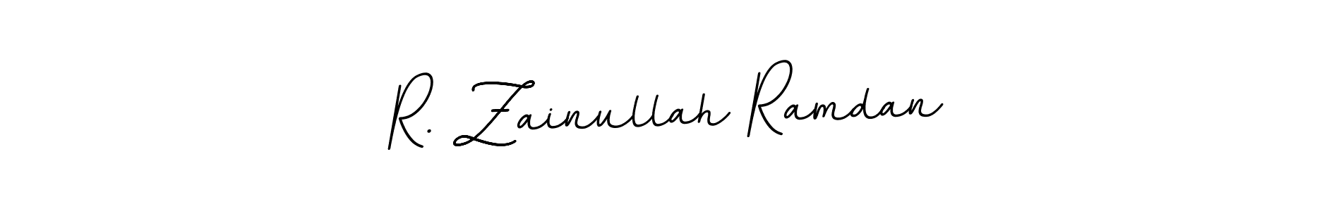 Best and Professional Signature Style for R. Zainullah Ramdan. BallpointsItalic-DORy9 Best Signature Style Collection. R. Zainullah Ramdan signature style 11 images and pictures png