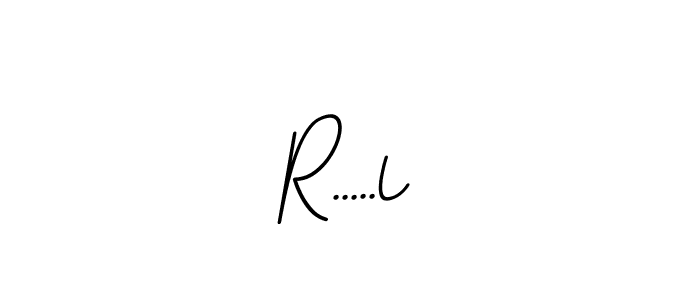 How to make R.....l name signature. Use BallpointsItalic-DORy9 style for creating short signs online. This is the latest handwritten sign. R.....l signature style 11 images and pictures png