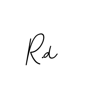 You can use this online signature creator to create a handwritten signature for the name R.d. This is the best online autograph maker. R.d signature style 11 images and pictures png