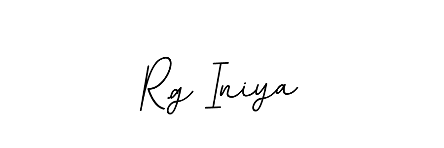 Also we have R.g Iniya name is the best signature style. Create professional handwritten signature collection using BallpointsItalic-DORy9 autograph style. R.g Iniya signature style 11 images and pictures png