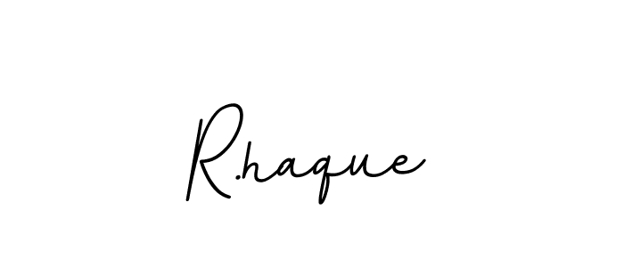 R.haque stylish signature style. Best Handwritten Sign (BallpointsItalic-DORy9) for my name. Handwritten Signature Collection Ideas for my name R.haque. R.haque signature style 11 images and pictures png