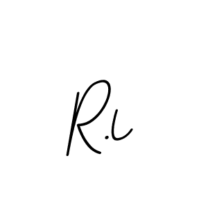 This is the best signature style for the R.l name. Also you like these signature font (BallpointsItalic-DORy9). Mix name signature. R.l signature style 11 images and pictures png