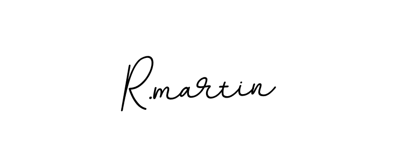 You should practise on your own different ways (BallpointsItalic-DORy9) to write your name (R.martin) in signature. don't let someone else do it for you. R.martin signature style 11 images and pictures png