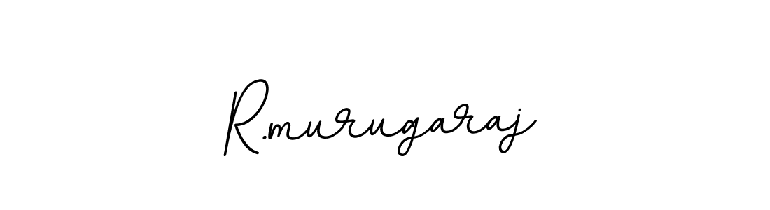 Use a signature maker to create a handwritten signature online. With this signature software, you can design (BallpointsItalic-DORy9) your own signature for name R.murugaraj. R.murugaraj signature style 11 images and pictures png