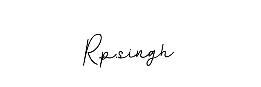 You should practise on your own different ways (BallpointsItalic-DORy9) to write your name (R.p.singh) in signature. don't let someone else do it for you. R.p.singh signature style 11 images and pictures png