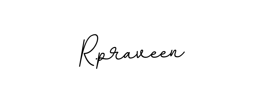 The best way (BallpointsItalic-DORy9) to make a short signature is to pick only two or three words in your name. The name R.praveen include a total of six letters. For converting this name. R.praveen signature style 11 images and pictures png