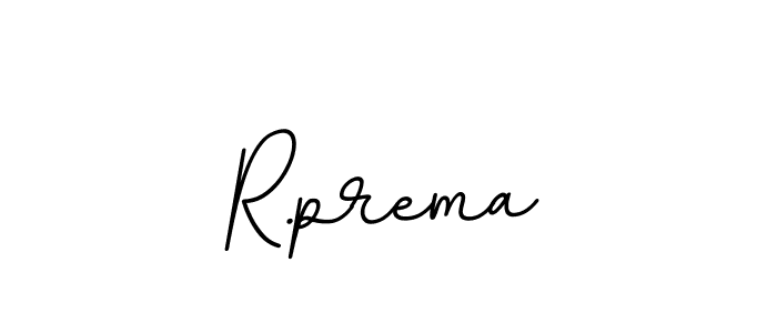 Create a beautiful signature design for name R.prema. With this signature (BallpointsItalic-DORy9) fonts, you can make a handwritten signature for free. R.prema signature style 11 images and pictures png