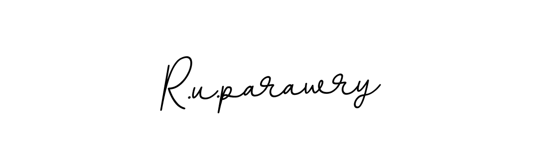 R.u.parawry stylish signature style. Best Handwritten Sign (BallpointsItalic-DORy9) for my name. Handwritten Signature Collection Ideas for my name R.u.parawry. R.u.parawry signature style 11 images and pictures png