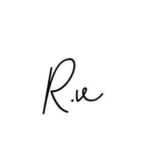 Make a beautiful signature design for name R.v. Use this online signature maker to create a handwritten signature for free. R.v signature style 11 images and pictures png