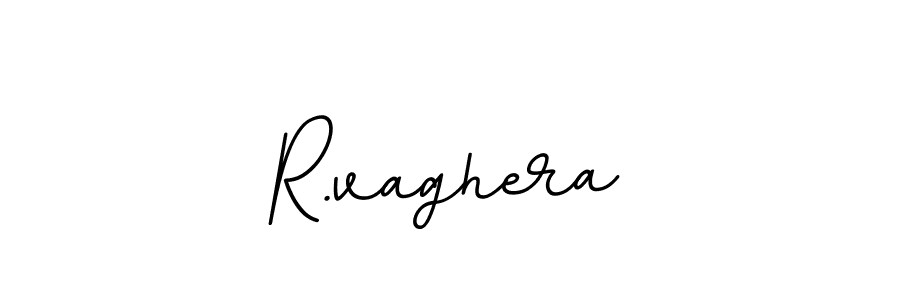 How to make R.vaghera name signature. Use BallpointsItalic-DORy9 style for creating short signs online. This is the latest handwritten sign. R.vaghera signature style 11 images and pictures png