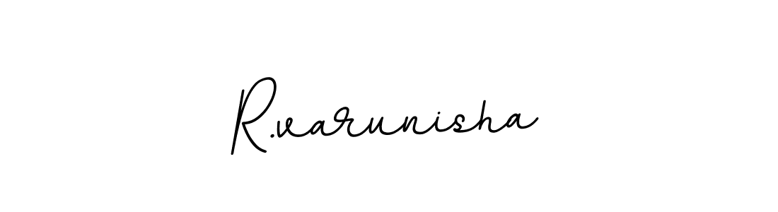 It looks lik you need a new signature style for name R.varunisha. Design unique handwritten (BallpointsItalic-DORy9) signature with our free signature maker in just a few clicks. R.varunisha signature style 11 images and pictures png