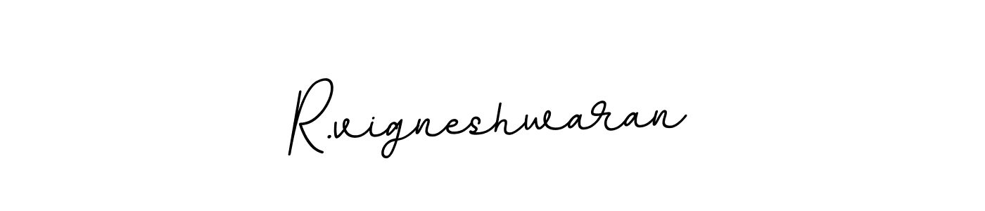 How to Draw R.vigneshwaran signature style? BallpointsItalic-DORy9 is a latest design signature styles for name R.vigneshwaran. R.vigneshwaran signature style 11 images and pictures png