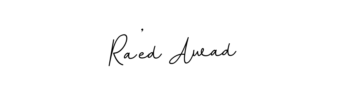 Similarly BallpointsItalic-DORy9 is the best handwritten signature design. Signature creator online .You can use it as an online autograph creator for name Ra’ed Awad. Ra’ed Awad signature style 11 images and pictures png