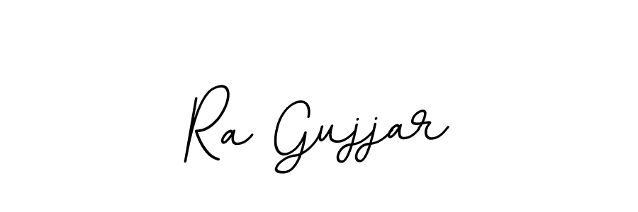 This is the best signature style for the Ra Gujjar name. Also you like these signature font (BallpointsItalic-DORy9). Mix name signature. Ra Gujjar signature style 11 images and pictures png