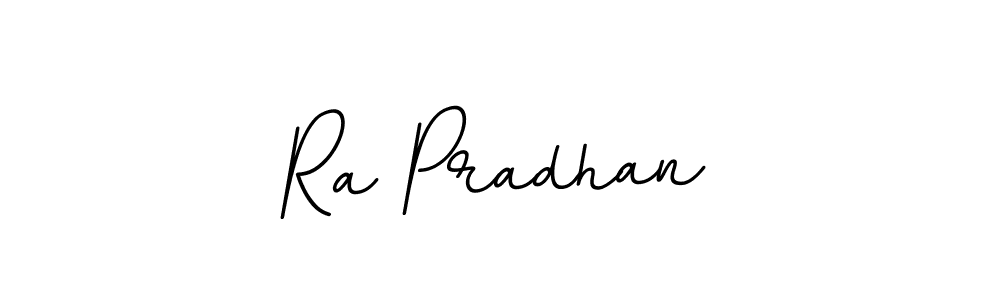 You should practise on your own different ways (BallpointsItalic-DORy9) to write your name (Ra Pradhan) in signature. don't let someone else do it for you. Ra Pradhan signature style 11 images and pictures png