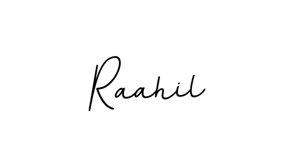 Create a beautiful signature design for name Raahil. With this signature (BallpointsItalic-DORy9) fonts, you can make a handwritten signature for free. Raahil signature style 11 images and pictures png