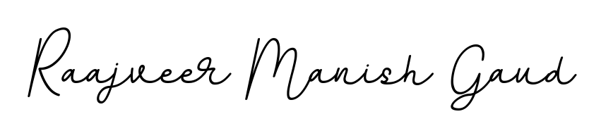 Elevate your brand with a stunning Raajveer Manish Gaud eSignature. The BallpointsItalic-DORy9 style provides a balanced, flowing aesthetic for everyday signing. Raajveer Manish Gaud signature style 11 images and pictures png