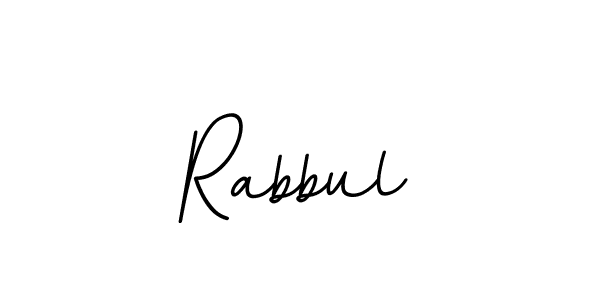 Also we have Rabbul name is the best signature style. Create professional handwritten signature collection using BallpointsItalic-DORy9 autograph style. Rabbul signature style 11 images and pictures png