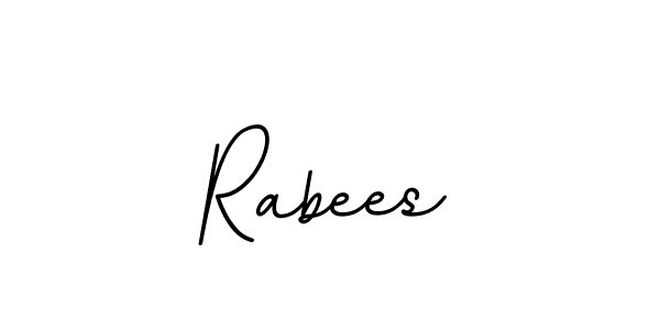 Make a beautiful signature design for name Rabees. Use this online signature maker to create a handwritten signature for free. Rabees signature style 11 images and pictures png