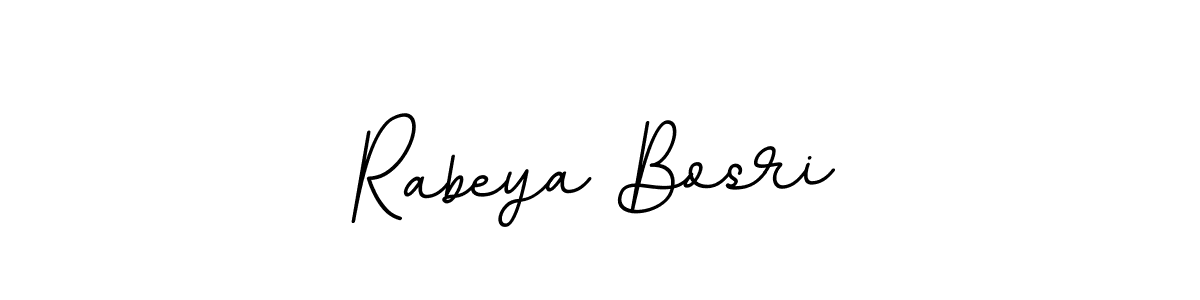 Design your own signature with our free online signature maker. With this signature software, you can create a handwritten (BallpointsItalic-DORy9) signature for name Rabeya Bosri. Rabeya Bosri signature style 11 images and pictures png