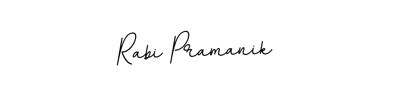 Rabi Pramanik stylish signature style. Best Handwritten Sign (BallpointsItalic-DORy9) for my name. Handwritten Signature Collection Ideas for my name Rabi Pramanik. Rabi Pramanik signature style 11 images and pictures png