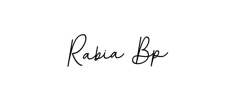 Create a beautiful signature design for name Rabia Bp. With this signature (BallpointsItalic-DORy9) fonts, you can make a handwritten signature for free. Rabia Bp signature style 11 images and pictures png