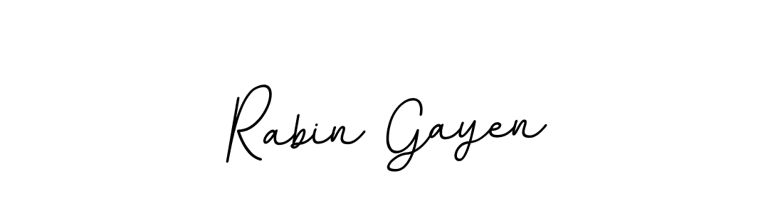 Rabin Gayen stylish signature style. Best Handwritten Sign (BallpointsItalic-DORy9) for my name. Handwritten Signature Collection Ideas for my name Rabin Gayen. Rabin Gayen signature style 11 images and pictures png