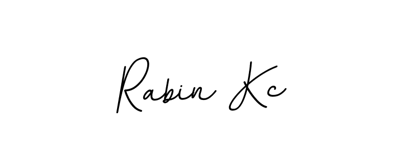 Similarly BallpointsItalic-DORy9 is the best handwritten signature design. Signature creator online .You can use it as an online autograph creator for name Rabin Kc. Rabin Kc signature style 11 images and pictures png