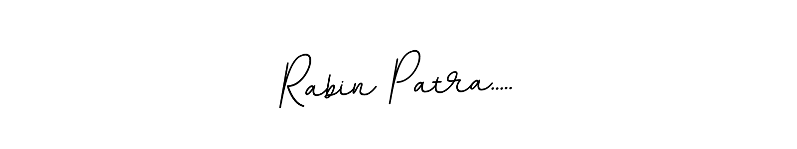 Rabin Patra..... stylish signature style. Best Handwritten Sign (BallpointsItalic-DORy9) for my name. Handwritten Signature Collection Ideas for my name Rabin Patra...... Rabin Patra..... signature style 11 images and pictures png
