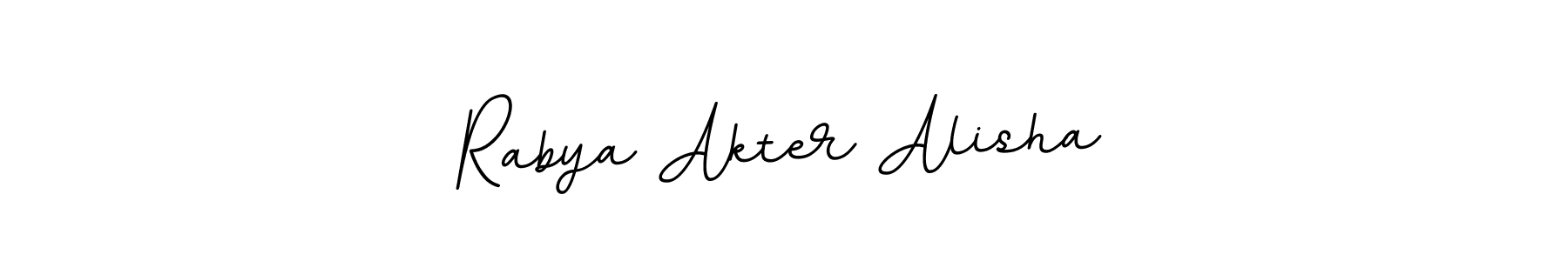 You can use this online signature creator to create a handwritten signature for the name Rabya Akter Alisha. This is the best online autograph maker. Rabya Akter Alisha signature style 11 images and pictures png