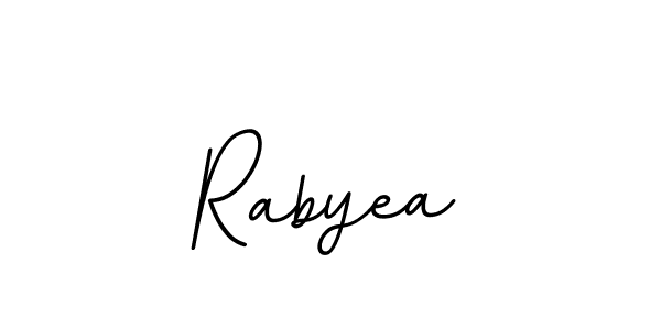 Make a beautiful signature design for name Rabyea. Use this online signature maker to create a handwritten signature for free. Rabyea signature style 11 images and pictures png