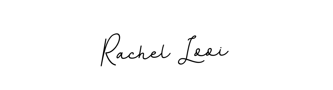 if you are searching for the best signature style for your name Rachel Looi. so please give up your signature search. here we have designed multiple signature styles  using BallpointsItalic-DORy9. Rachel Looi signature style 11 images and pictures png