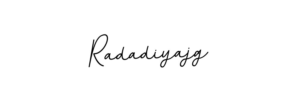 Design your own signature with our free online signature maker. With this signature software, you can create a handwritten (BallpointsItalic-DORy9) signature for name Radadiyajg. Radadiyajg signature style 11 images and pictures png