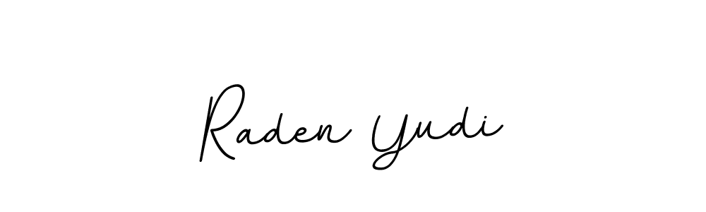 Also You can easily find your signature by using the search form. We will create Raden Yudi name handwritten signature images for you free of cost using BallpointsItalic-DORy9 sign style. Raden Yudi signature style 11 images and pictures png