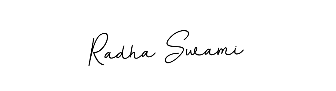 How to make Radha Swami name signature. Use BallpointsItalic-DORy9 style for creating short signs online. This is the latest handwritten sign. Radha Swami signature style 11 images and pictures png